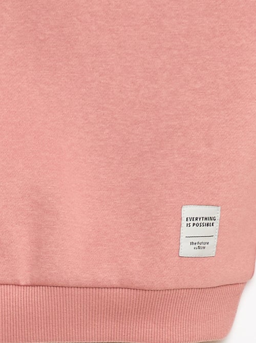 Conjunto de fato de treino em moletom cardado sweat + calças - 2 peças - Kiabi