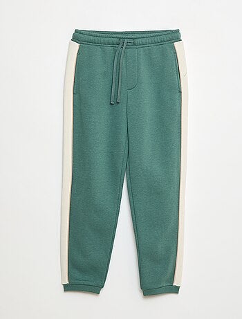 Conjunto de fato de treino em moletom cardado sweat + calças - 2 peças