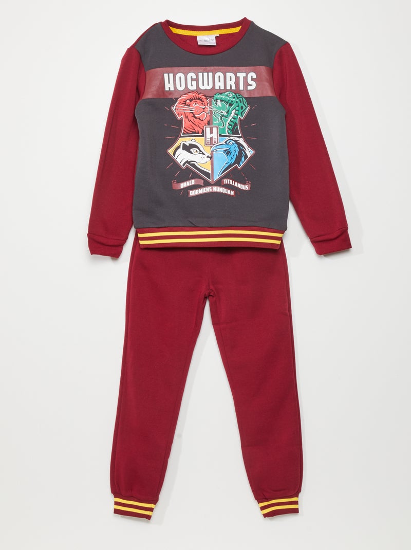 Conjunto de fato de treino 'Harry Potter' 2 peças VERMELHO - Kiabi