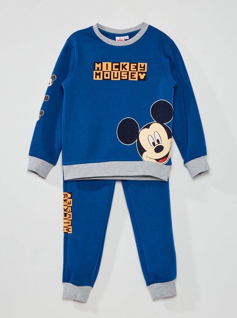Conjunto de fato de treino 'Mickey' Azul Marinho - Kiabi