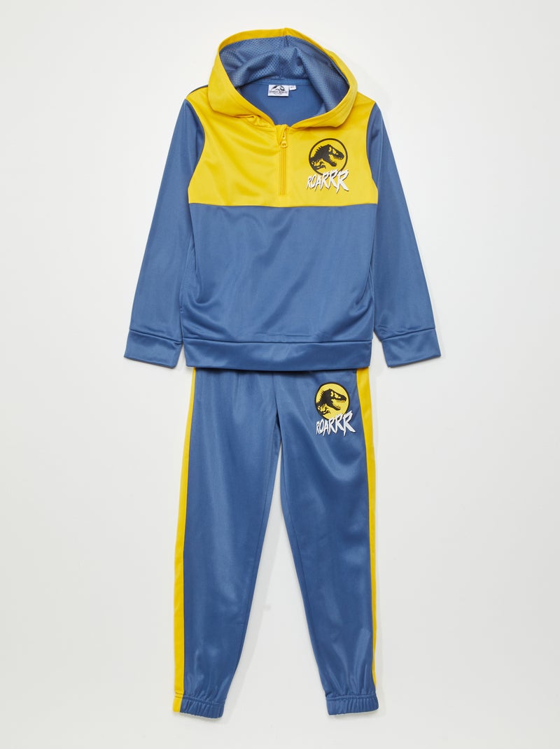 Conjunto de fato de treino 'Mundo Jurássico' - 2 peças Azul - Kiabi