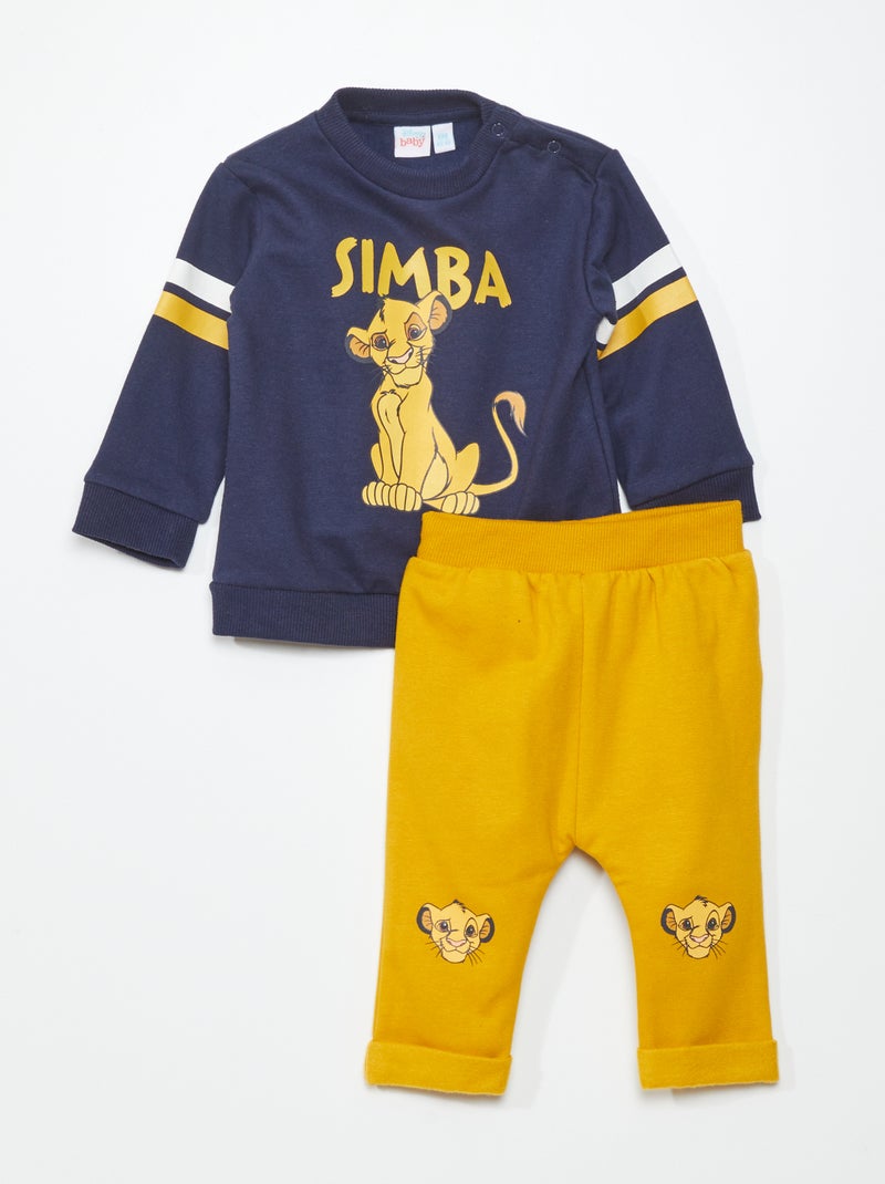 Conjunto de fato de treino 'O Rei Leão' 'Disney' - 2 peças AZUL - Kiabi