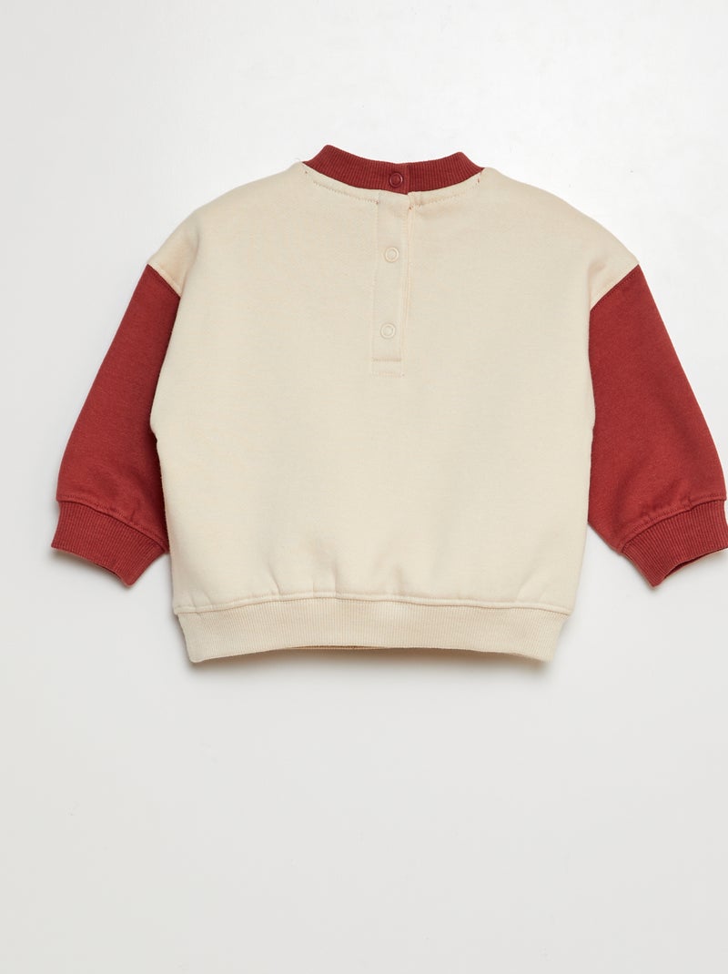 Conjunto de fato de treino sweatshirt + calças 'Homem-Aranha' 'Marvel' - 2 peças BRANCO - Kiabi