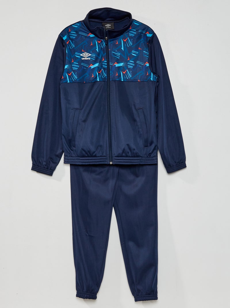 Conjunto de fato de treino 'Umbro' - 2 peças AZUL - Kiabi