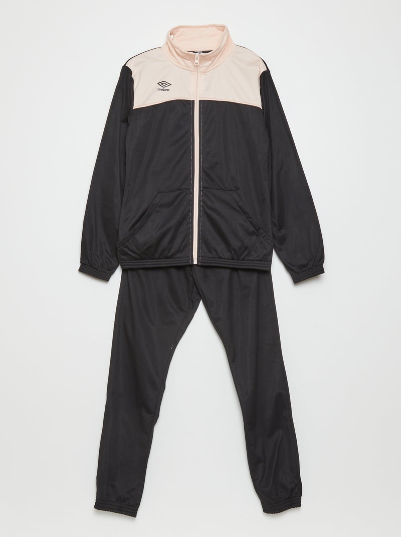 Conjunto de fato de treino 'umbro' sweatshirt + calças  - 2 peças PRETO - Kiabi