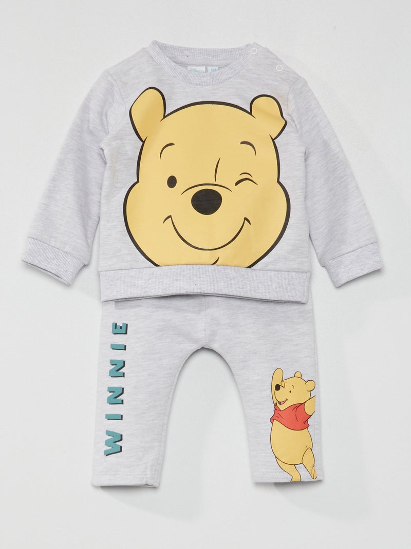 Conjunto de fato de treino 'Winnie The Pooh' 'Disney' Cinza - Kiabi