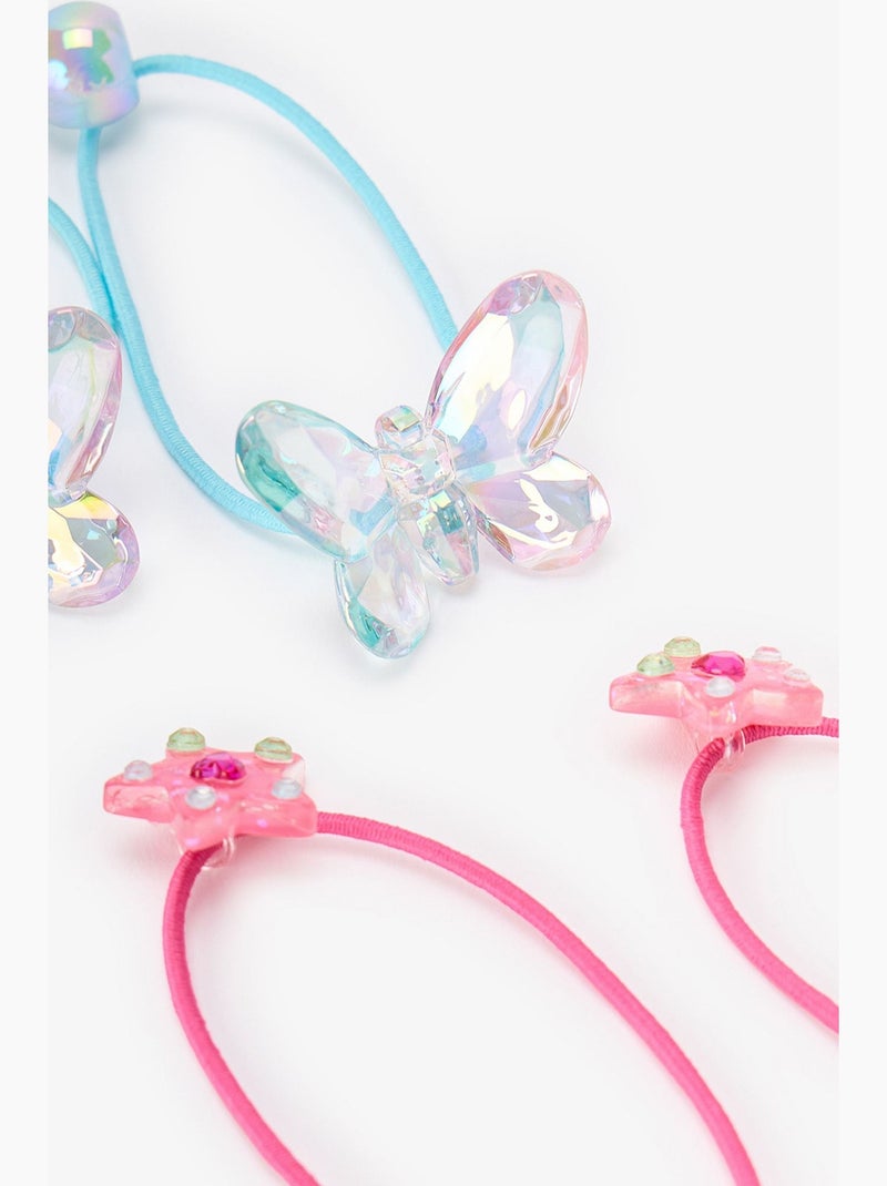 Conjunto de ganchos de cabelo candy para menina penti Rosa-fluo - Kiabi