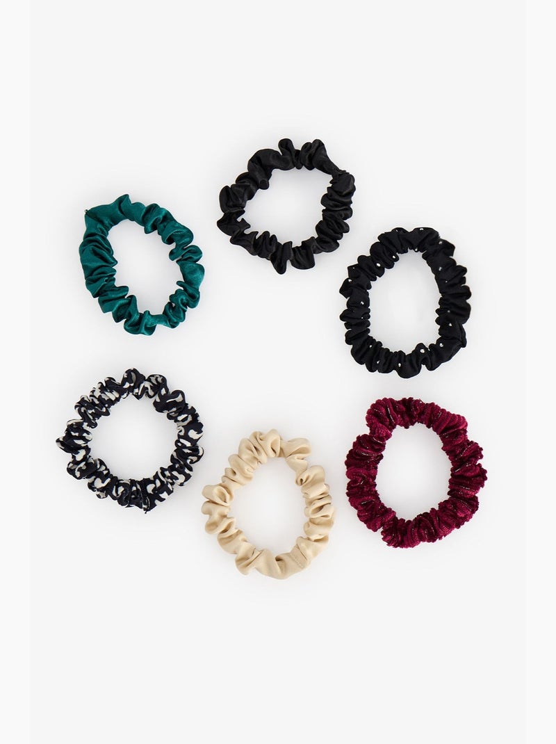 Conjunto de ganchos de cabelo ella penti Preto/Verde/Vermelho - Kiabi