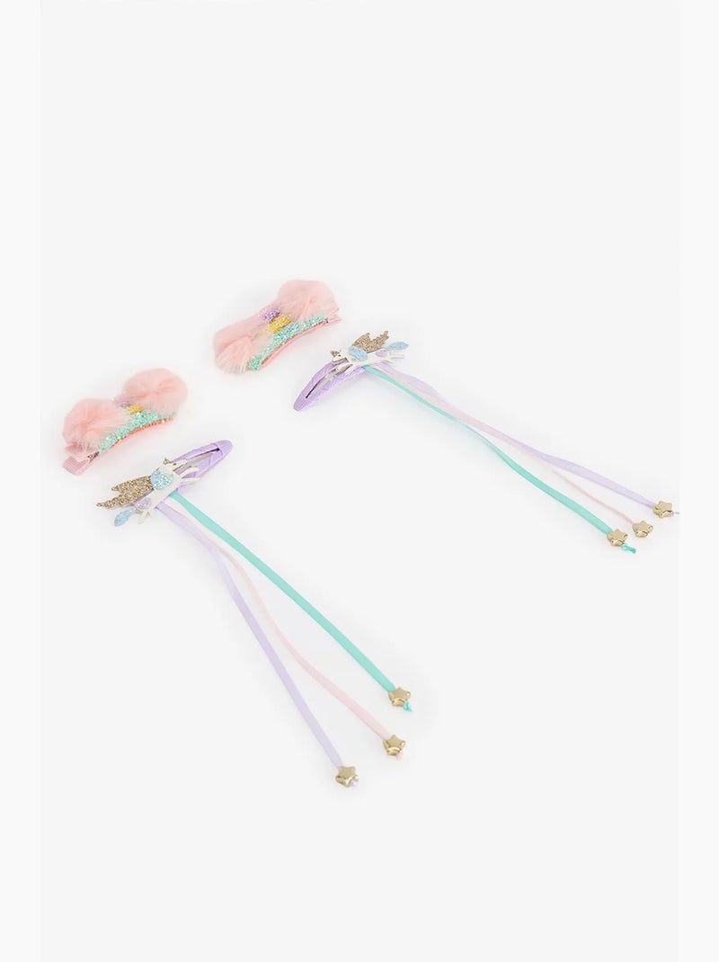 Conjunto de ganchos rainbow para menina penti Rosa - Kiabi