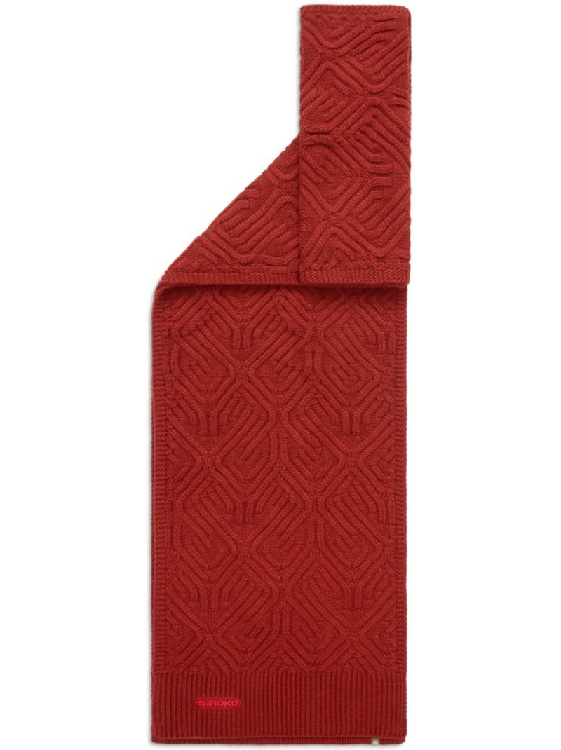 Conjunto de gorro, cachecol e luvas Vermelho - Kiabi