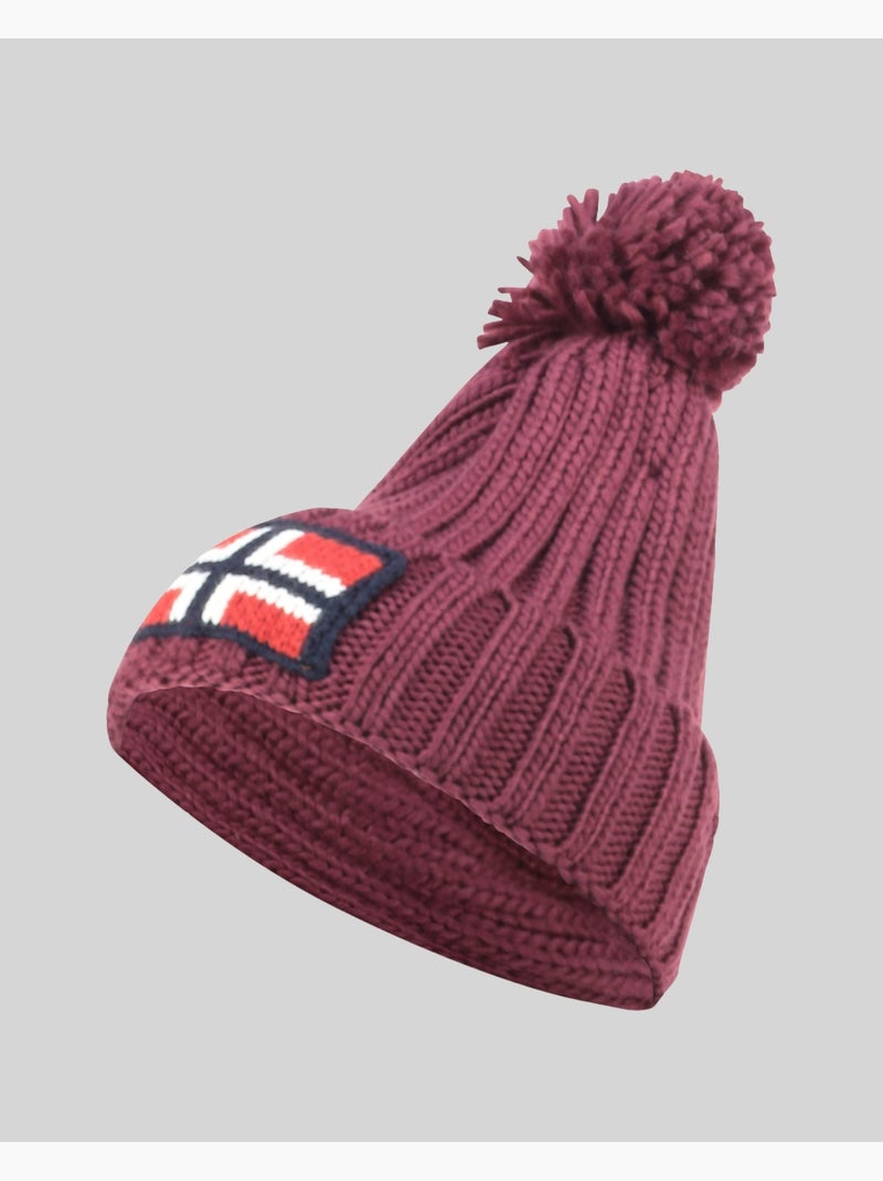 Conjunto de gorro, cachecol e luvas wamilla xamilla zamilla – geographical norway Bordô - Kiabi