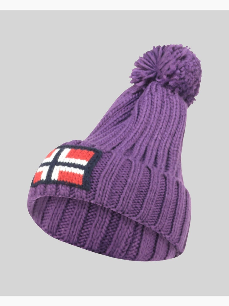 Conjunto de gorro, cachecol e luvas wamilla xamilla zamilla – geographical norway Roxo - Kiabi