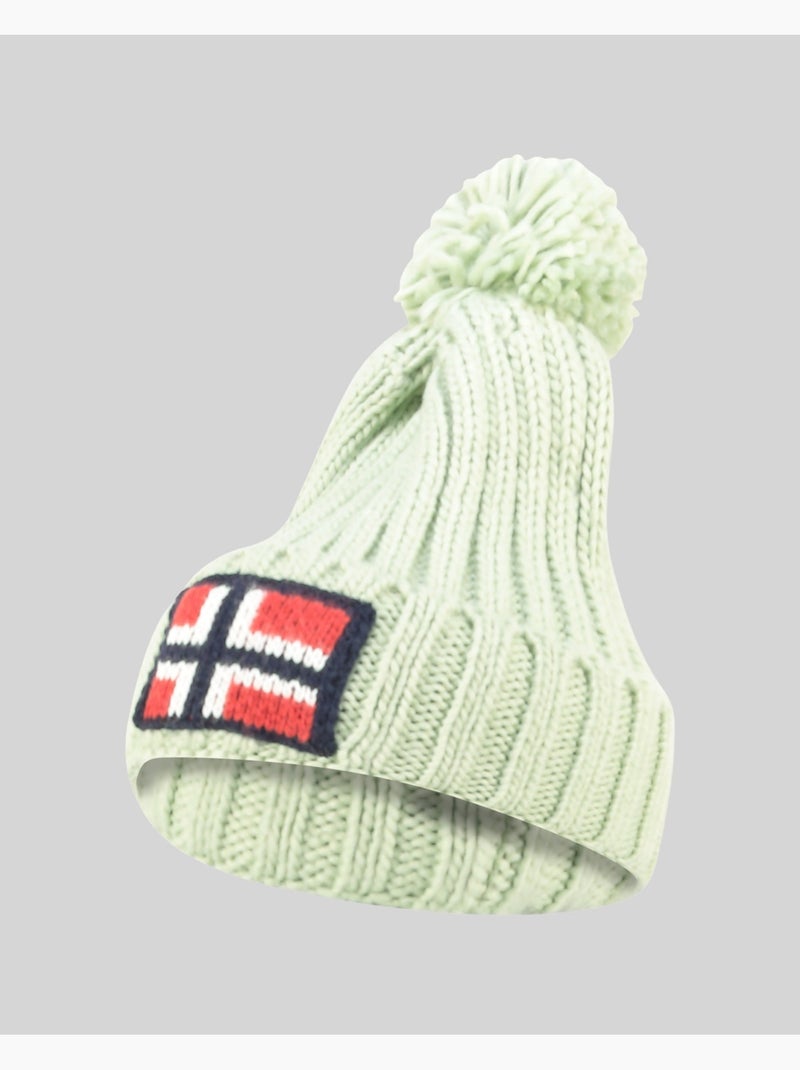 Conjunto de gorro, cachecol e luvas wamilla xamilla zamilla – geographical norway Verde pastel - Kiabi