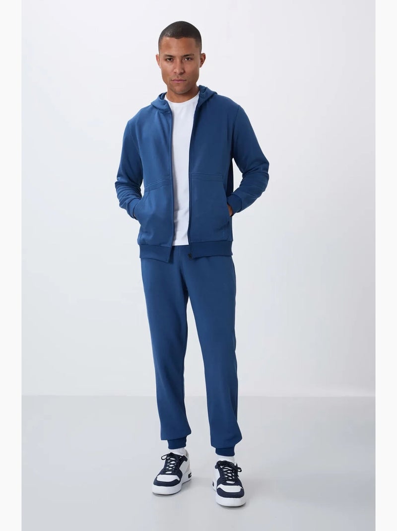 Conjunto de homem de sweatshirt com capuz e calças tommy Azul - Kiabi