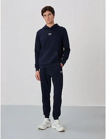 Conjunto de homem de sweatshirt com capuz e calças tommy