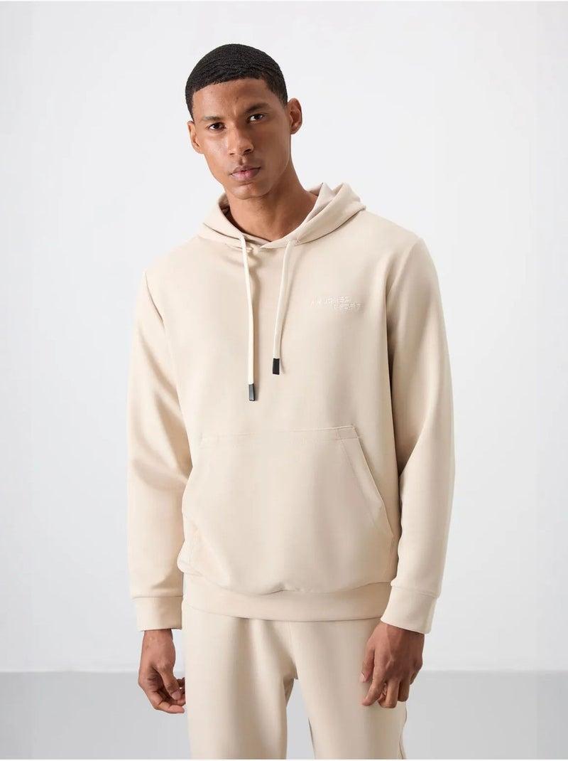Conjunto de homem de sweatshirt com capuz e calças tommy Bege-argila - Kiabi