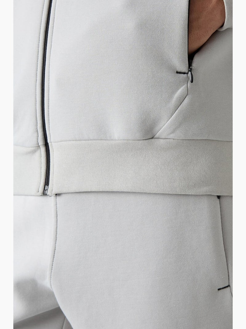 Conjunto de homem de sweatshirt com capuz e calças tommy Cinza claro - Kiabi