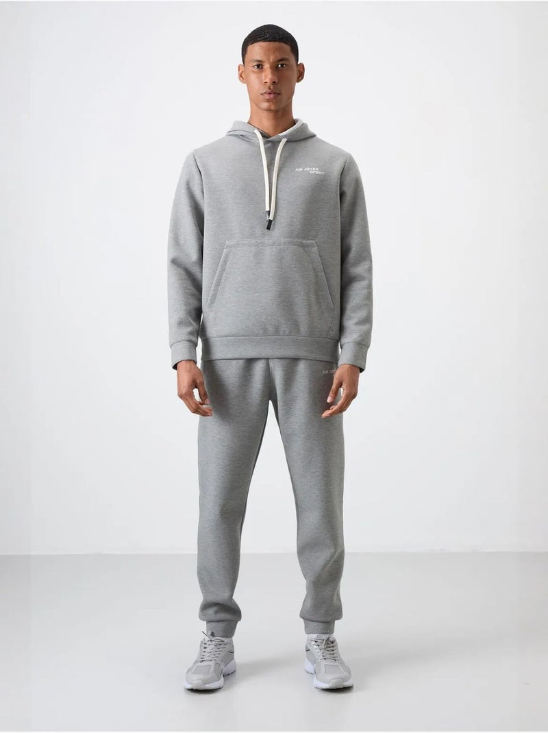 Conjunto de homem de sweatshirt com capuz e calças tommy Cinza - Kiabi