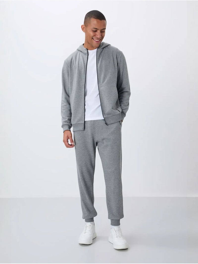 Conjunto de homem de sweatshirt com capuz e calças tommy Cinza - Kiabi