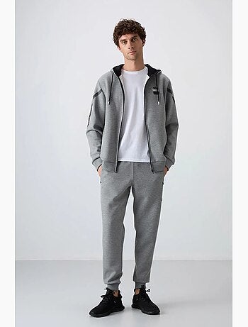 Conjunto de homem de sweatshirt com capuz e calças tommy