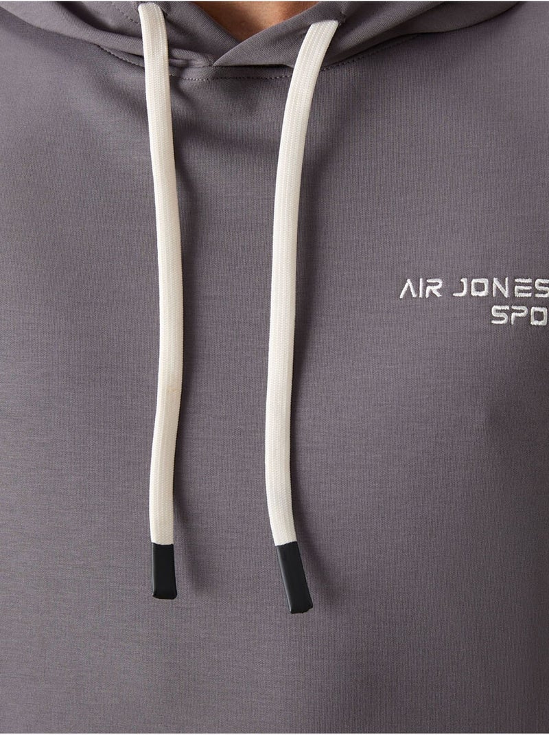 Conjunto de homem de sweatshirt com capuz e calças tommy Cinza-preto - Kiabi