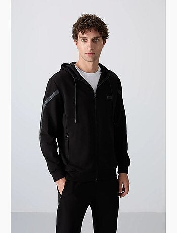 Conjunto de homem de sweatshirt com capuz e calças tommy