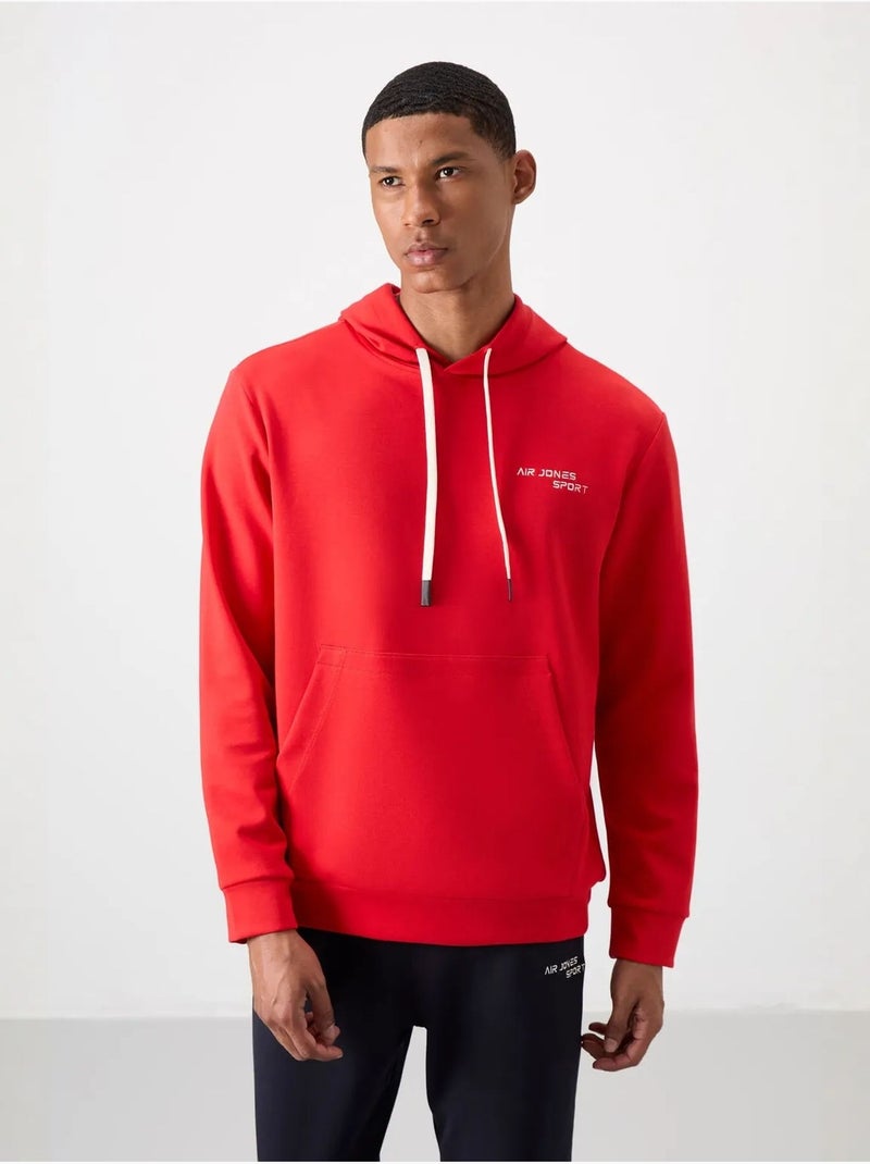 Conjunto de homem de sweatshirt com capuz e calças tommy Vermelho - Kiabi