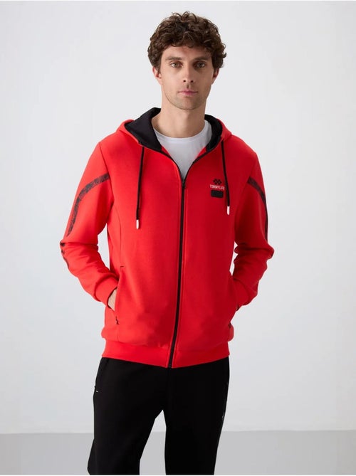 Conjunto de homem de sweatshirt com capuz e calças tommy - Kiabi Conjunto de homem de sweatshirt com capuz e calças tommy - Kiabi