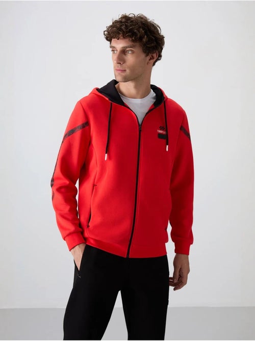 Conjunto de homem de sweatshirt com capuz e calças tommy - Kiabi Conjunto de homem de sweatshirt com capuz e calças tommy - Kiabi