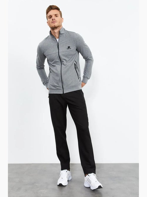 Conjunto de homem de sweatshirt com fecho frontal e calças tommy - Kiabi Conjunto de homem de sweatshirt com fecho frontal e calças tommy - Kiabi