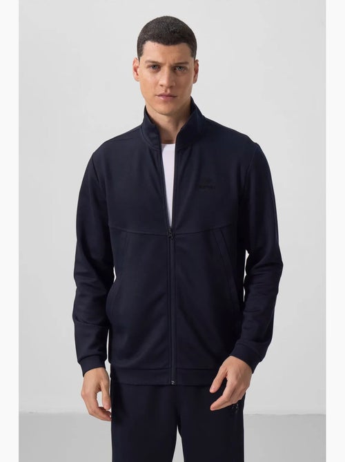 Conjunto de homem de sweatshirt de manga comprida com fecho e calças tommy - Kiabi Conjunto de homem de sweatshirt de manga comprida com fecho e calças tommy - Kiabi