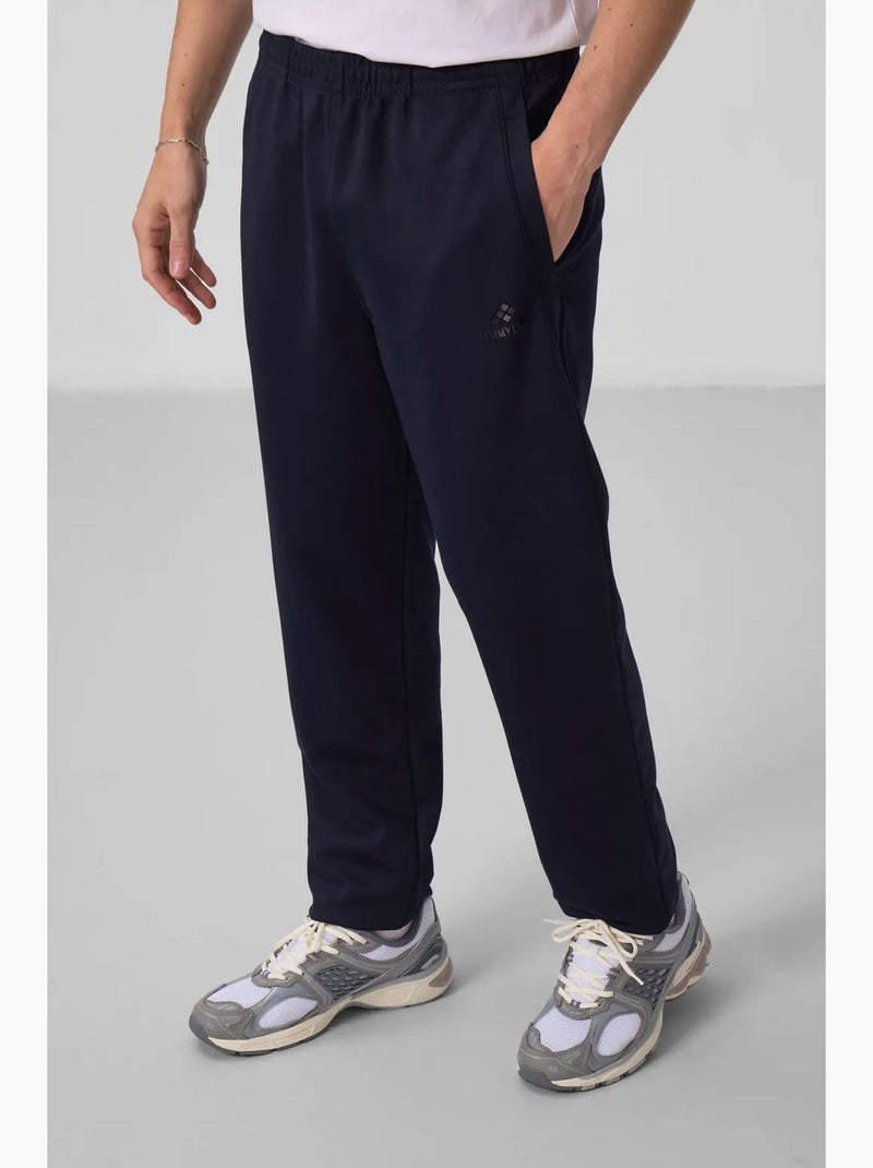 Conjunto de homem de sweatshirt de manga comprida com fecho e calças tommy Azul-marinho - Kiabi