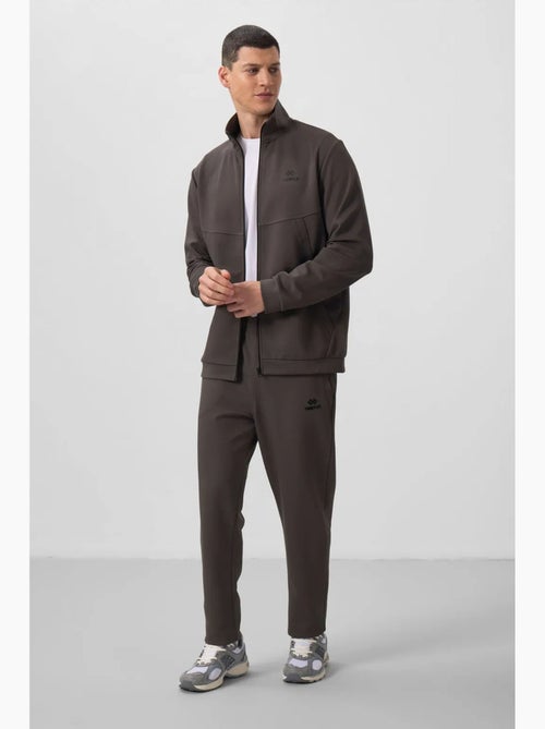 Conjunto de homem de sweatshirt de manga comprida com fecho e calças tommy - Kiabi Conjunto de homem de sweatshirt de manga comprida com fecho e calças tommy - Kiabi