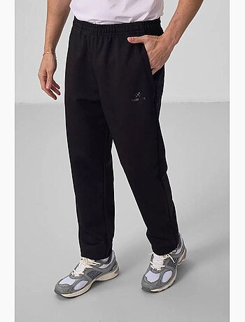 Conjunto de homem de sweatshirt de manga comprida com fecho e calças tommy