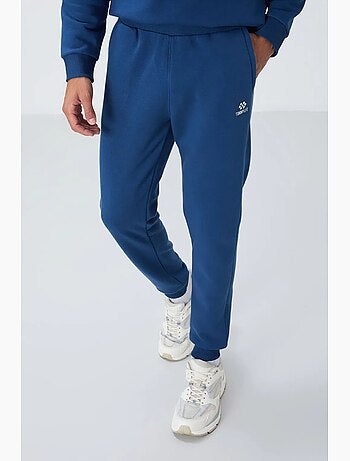 Conjunto de homem de sweatshirt e calças em felpa de algodão e poliéster tommy