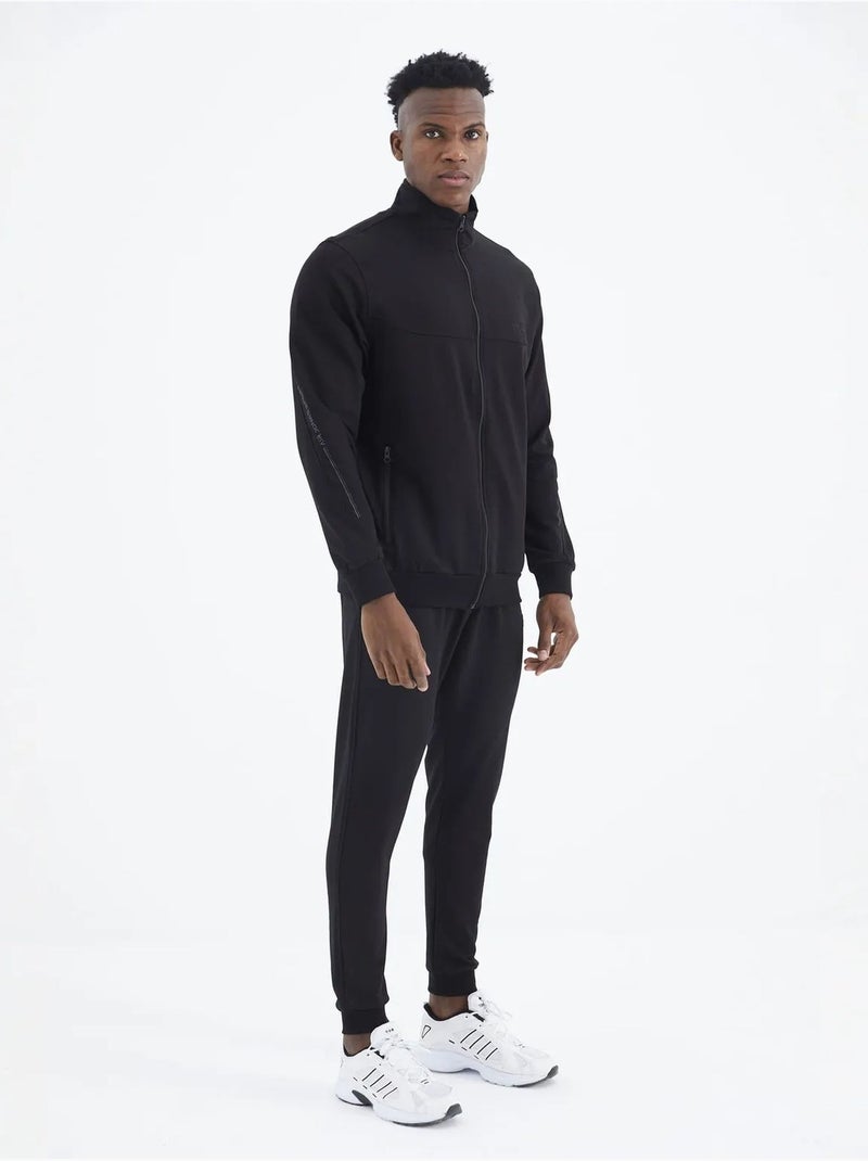 Conjunto de homem de sweatshirt em polar e calças tommy Preto - Kiabi