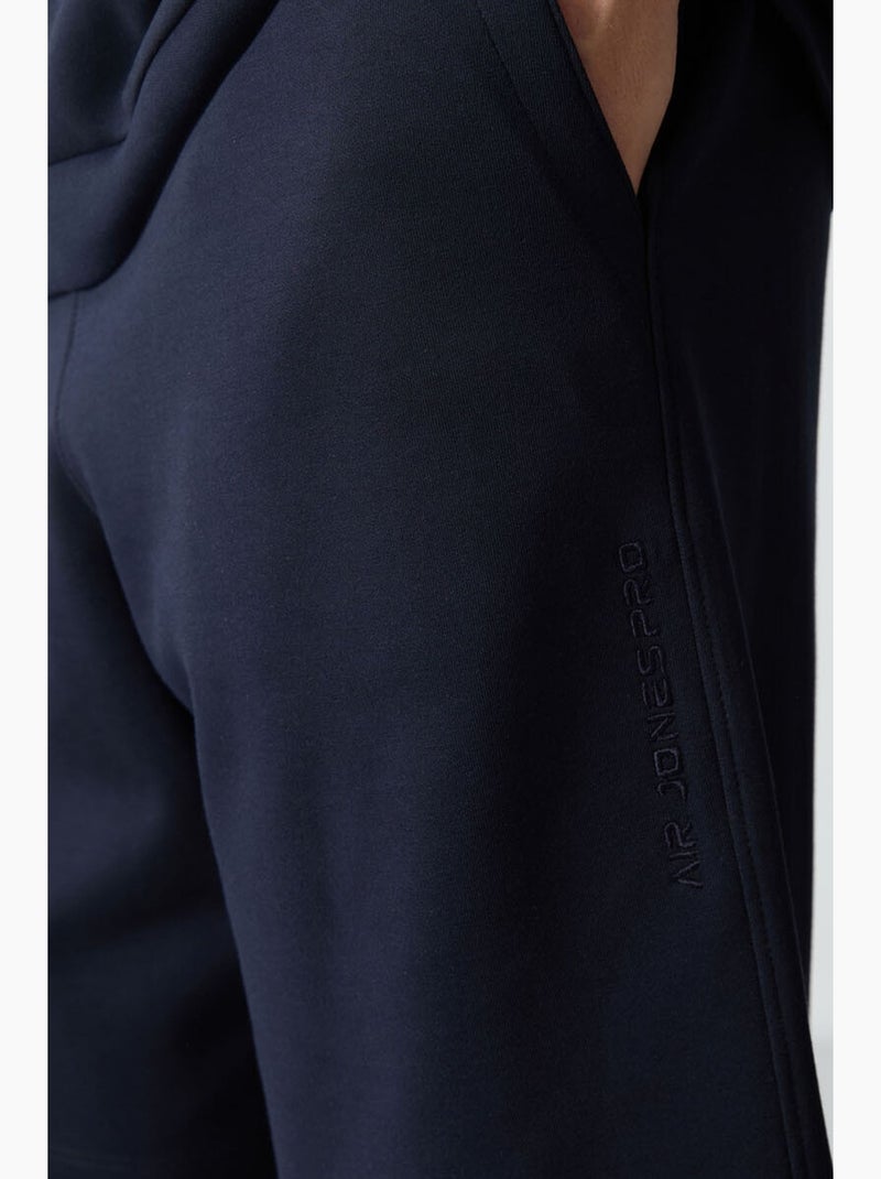 Conjunto de homem de t-shirt oversized e calções em mistura de algodão tommy Azul-marinho - Kiabi