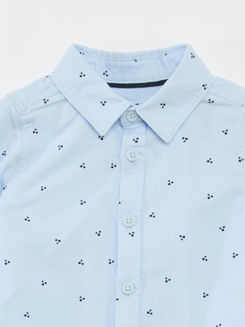 Conjunto de jardineira comprida - Kiabi