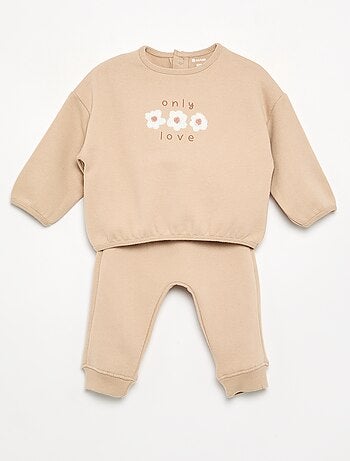 Conjunto de jogging de 2 peças - Camisola + calças