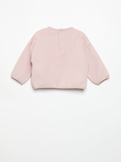 Conjunto de jogging de 2 peças - Camisola + calças - Kiabi
