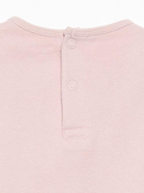 Conjunto de jogging de 2 peças - Camisola + calças - Kiabi