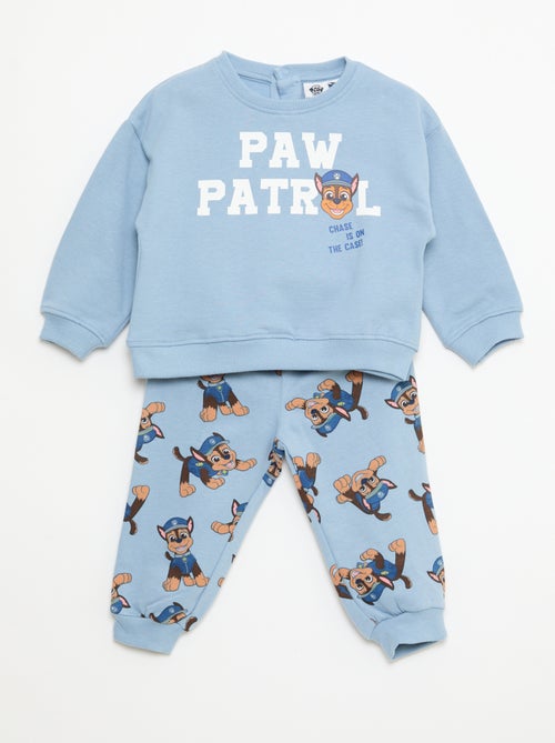 Conjunto de jogging em fleece 'Patrulha Pata' - 2 peças - Kiabi