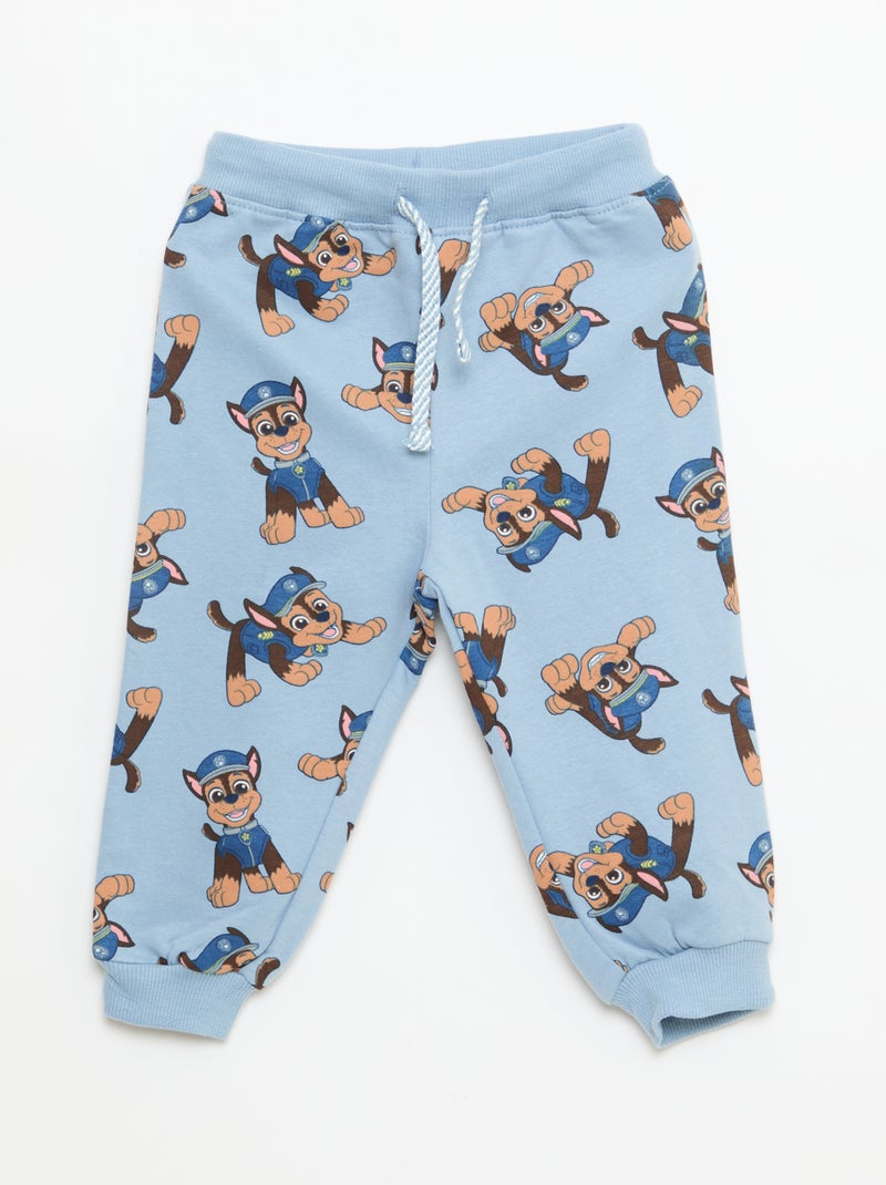Conjunto de jogging em fleece 'Patrulha Pata' - 2 peças Azul - Kiabi