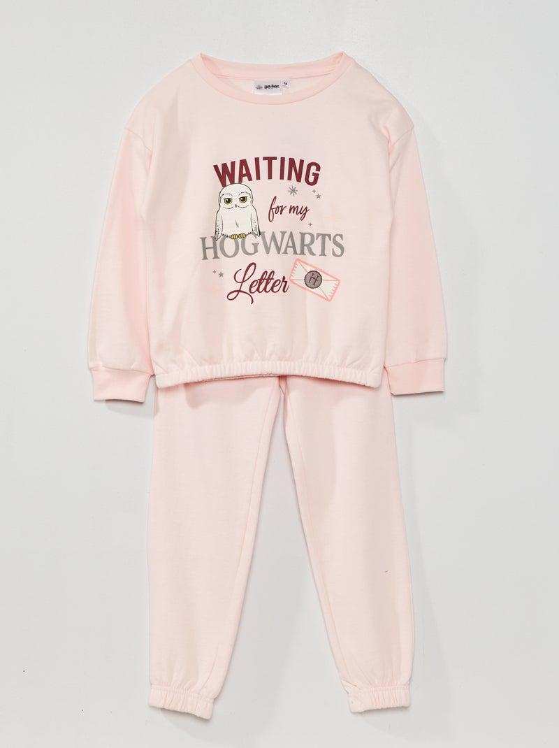 Conjunto de jogging 'Harry Potter' Rosa - Kiabi