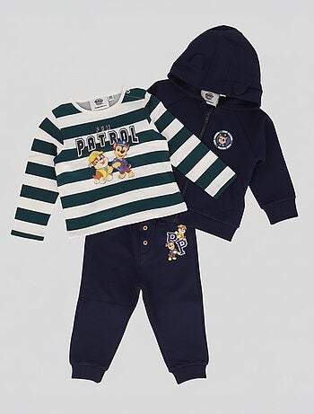 Conjunto de jogging 'Patrulha Pata' - 3 peças