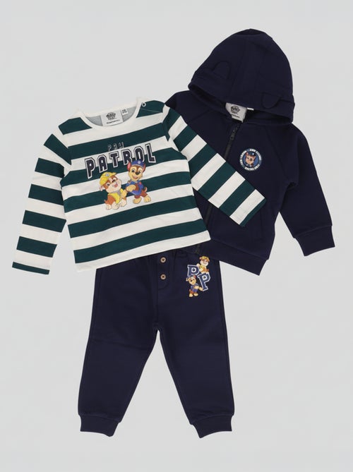 Conjunto de jogging 'Patrulha Pata' - 3 peças - Kiabi