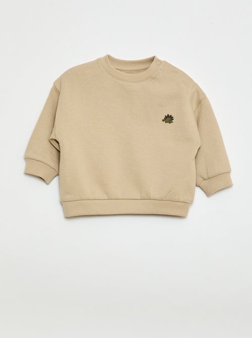 Conjunto de jogging sweat + calças - 2 peças - Kiabi