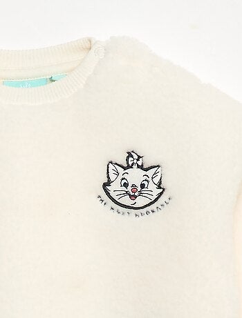 Conjunto de jogging sweat + calças 'Marie' 'Os Aristogatos' - 2 peças
