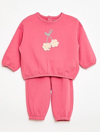 Conjunto de jogging sweat + calças