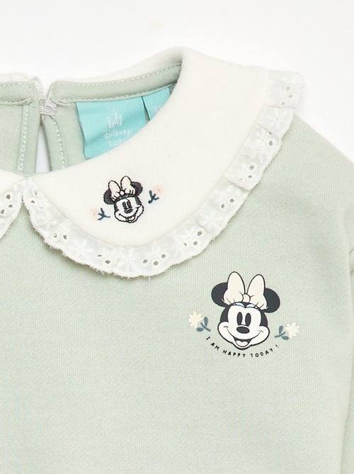 Conjunto de jogging sweatshirt + calças + babete 'Disney' 'Minnie' - 3 peças - Kiabi